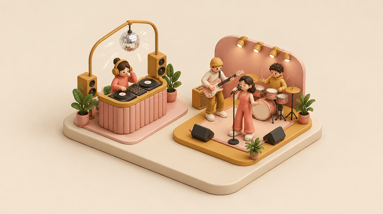 DJ vs Live Band for a Wedding: How to Choose