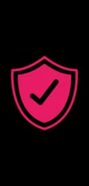 Money-back guarantee shield