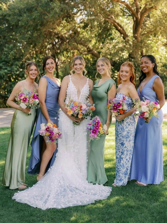 Bridesmaids bouquets