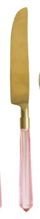 Main Knife Pink Prism Flatware