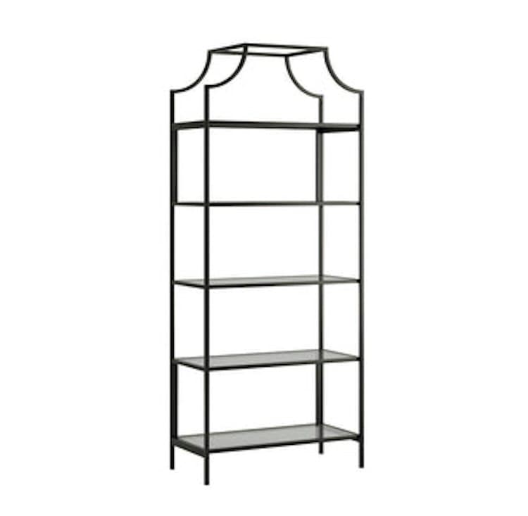 71" Black Glass Shelf Regular price