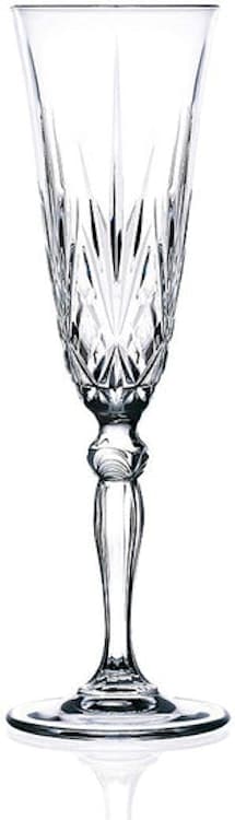 Champagne Flute Crystal Melodia