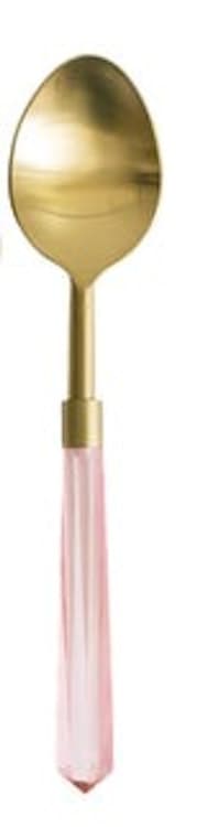 Soup Spoon Pink Prism Flatware