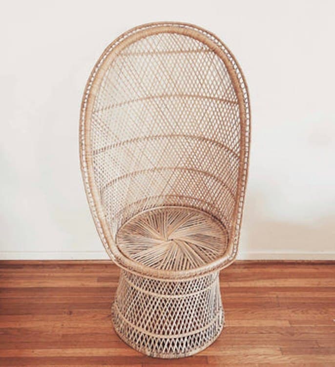 Peacock Chair Egg Shaped