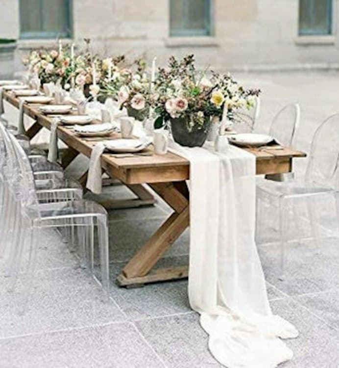 Chiffon Runner