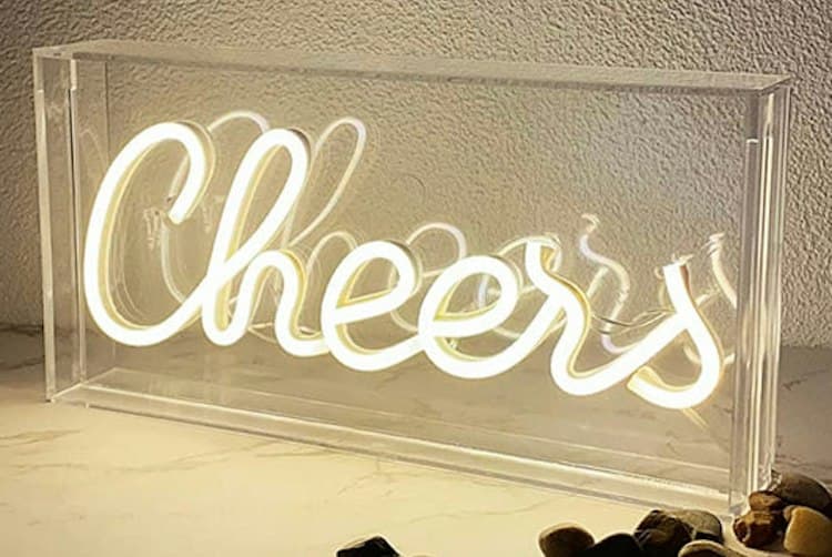 Bar Sign "Cheers" Neon