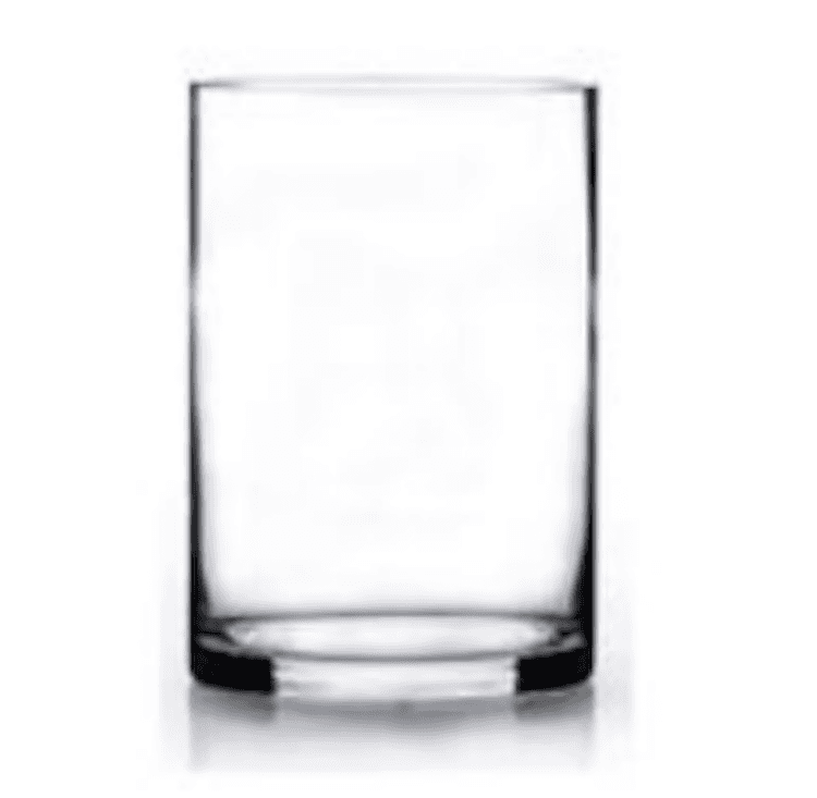 Hurricane Cylinder Vase 4" x 6"