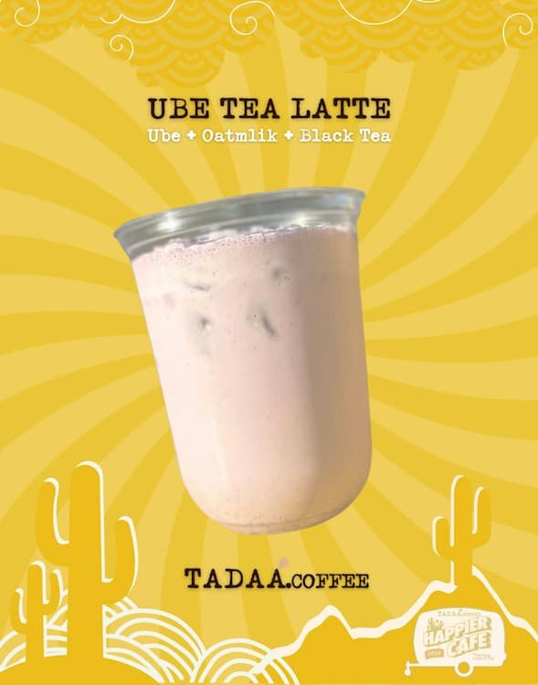 Ube Tea Latte (50 cups)