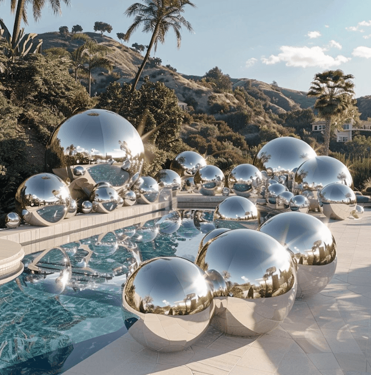 Big Mirror Balls