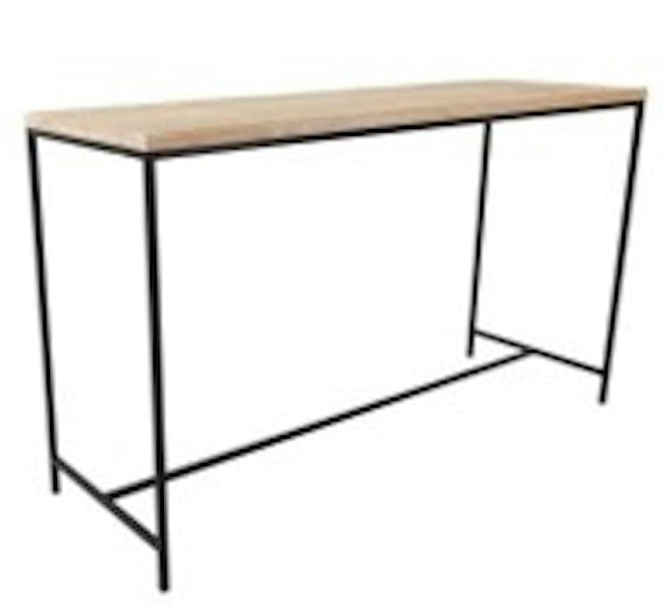 Delano Pub Table, Black