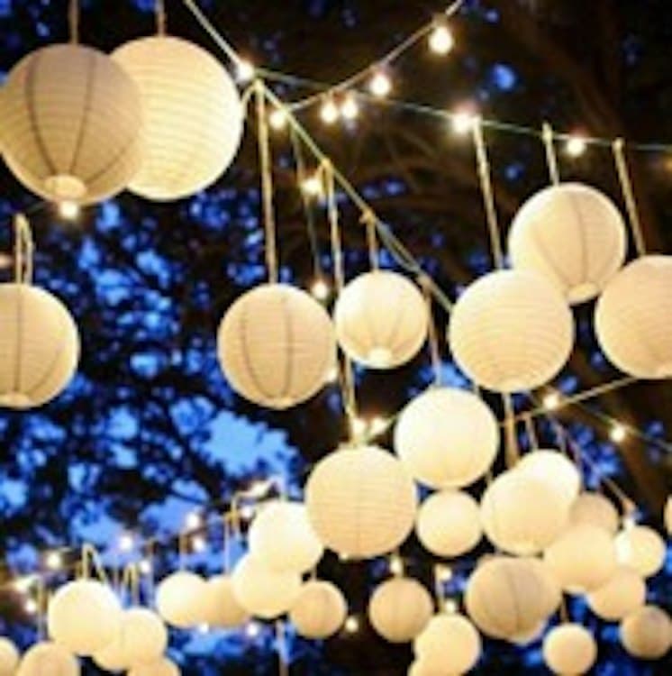 18" Japanese Lanterns