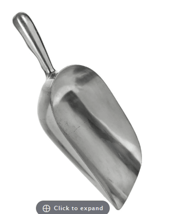 Ice Scoop - 24 oz - Flat bottom