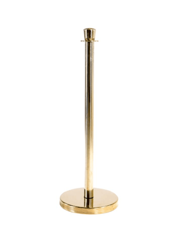 Gold Aisle Stanchion
