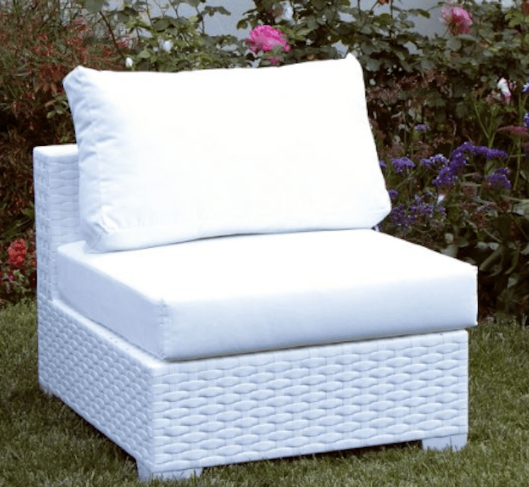 Mirage White Middle chair