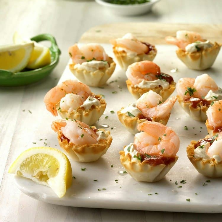 7 Passed Hors D'oeuvres