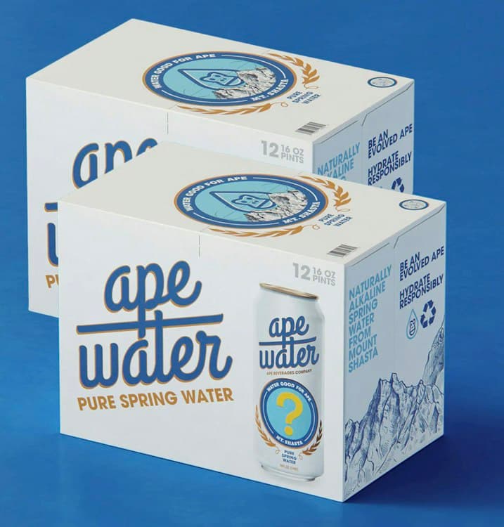 Pallet of Pure Spring Water (1,848 cans)