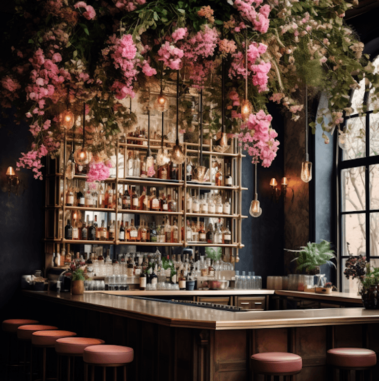 Bar Hanging Arrangements Package