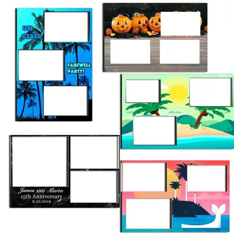 4 x 6 Photo Booth Template