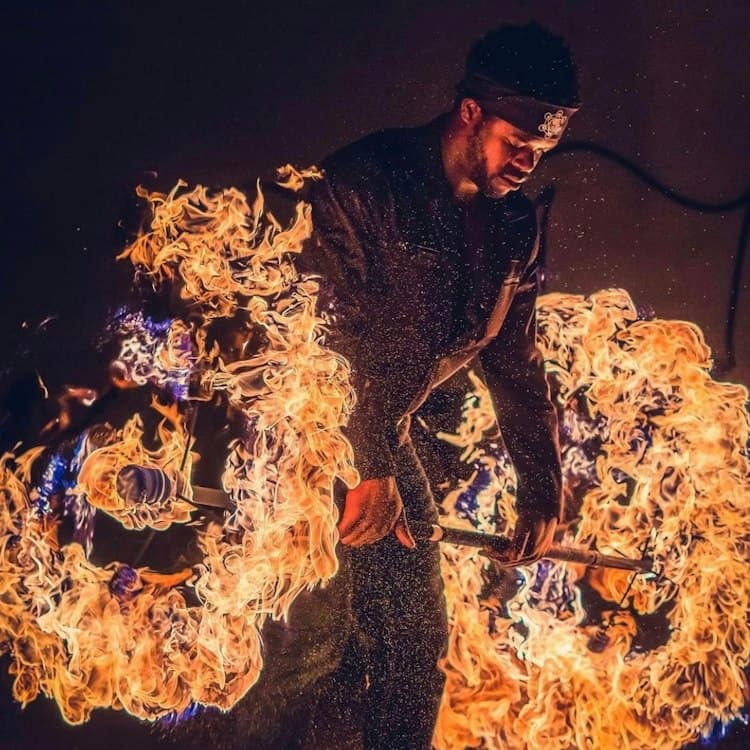 Fire Dancing Show
