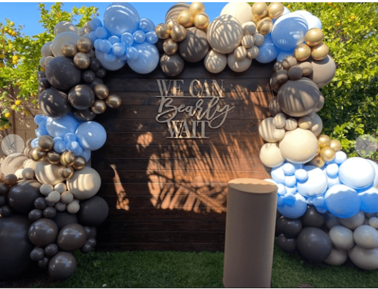 Wooden Square Backdrop