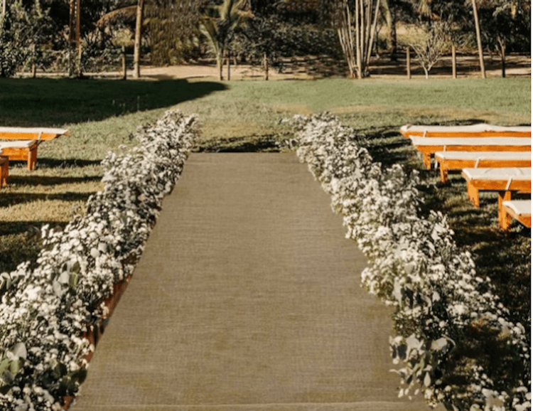 Jute Aisle Runner