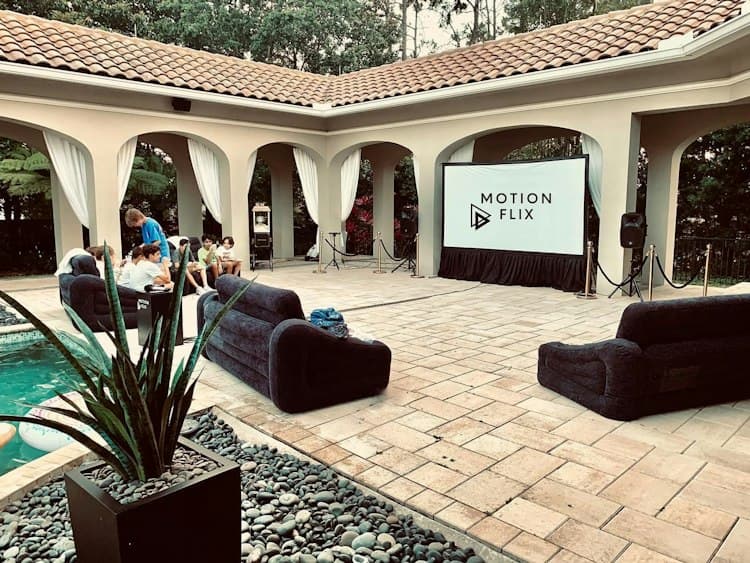 11 ft Movie Screen Package