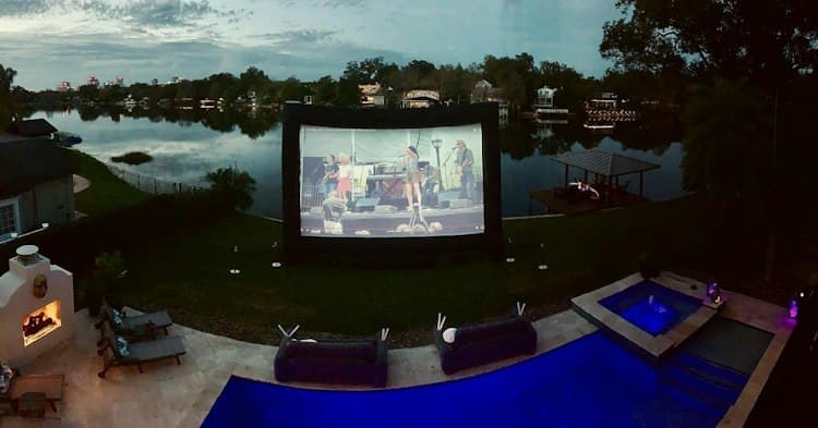 33 ft Movie Screen Package