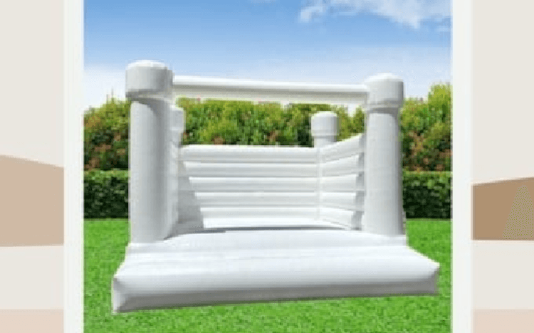 Bounce House White