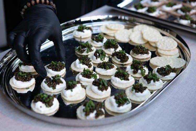 6 Options Passed Appetizers by Chef Andrea