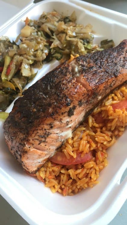Main Dishes - Salmon ( Jerk, Cajun)