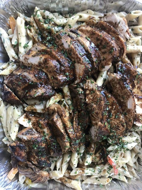 Main Dishes - Rasta Pasta