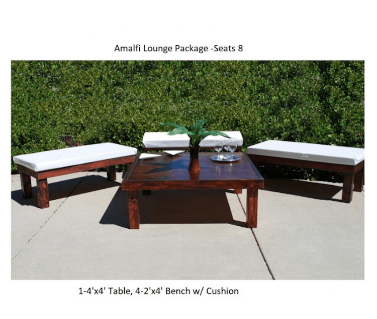 Amalfi Lounge Package