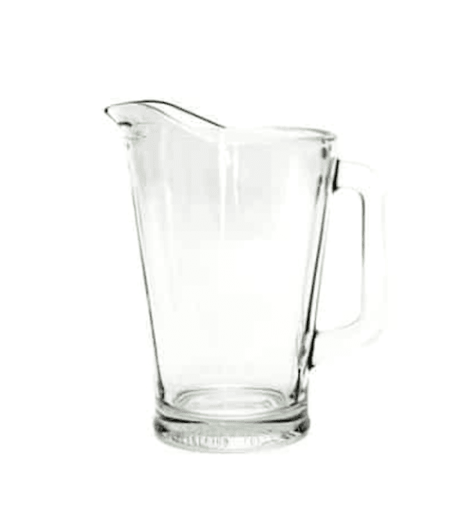 Glass Water Pitcher
