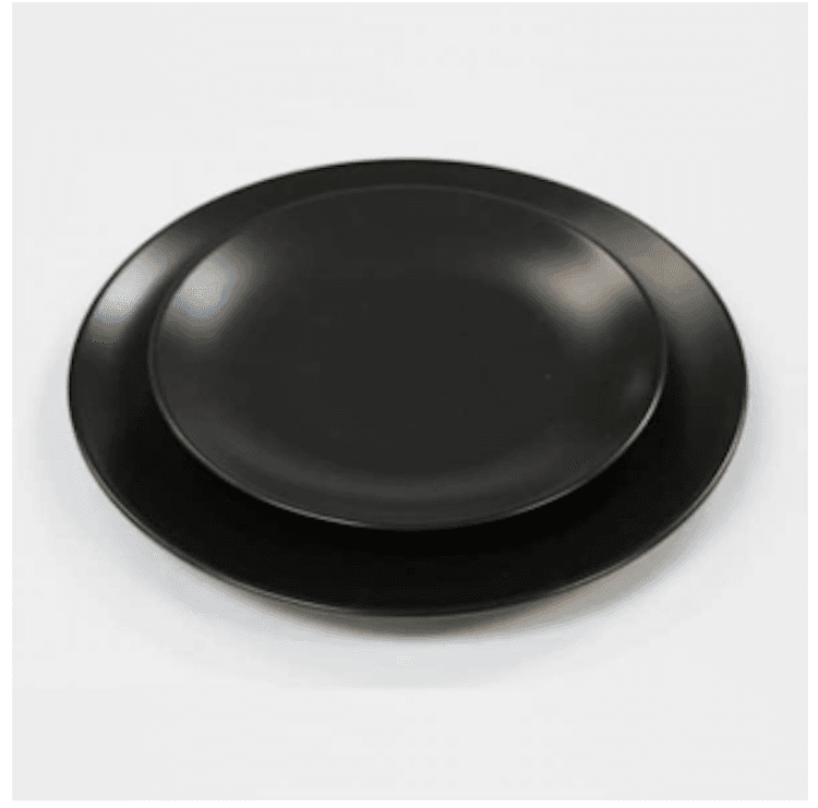Heirloom Dinner Plate Black