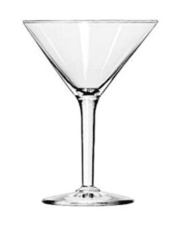 Martini Glass 6 oz.