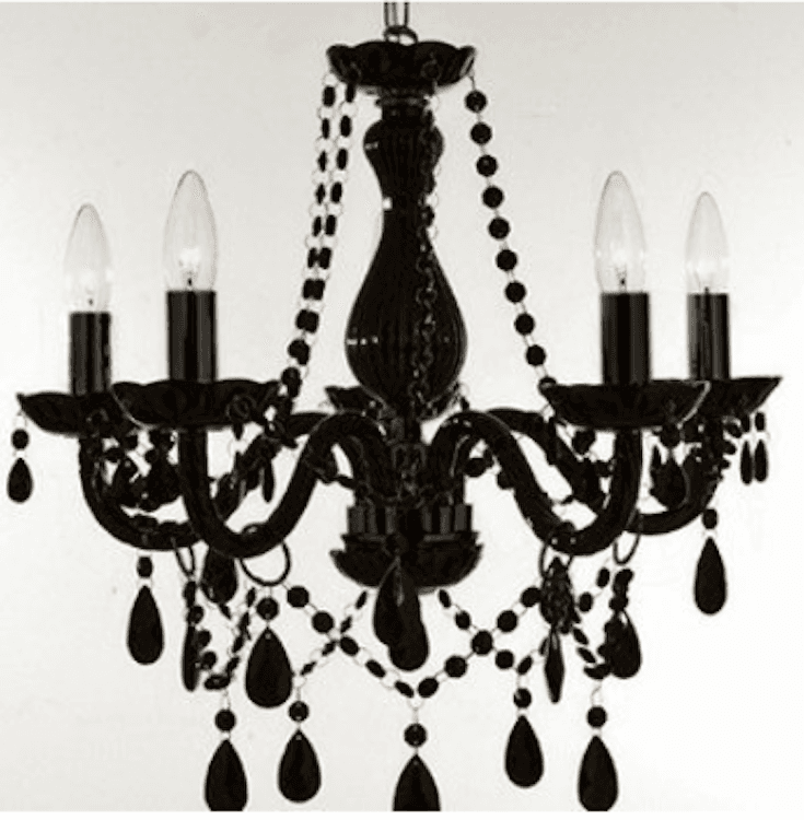 Alexander Black Chandelier