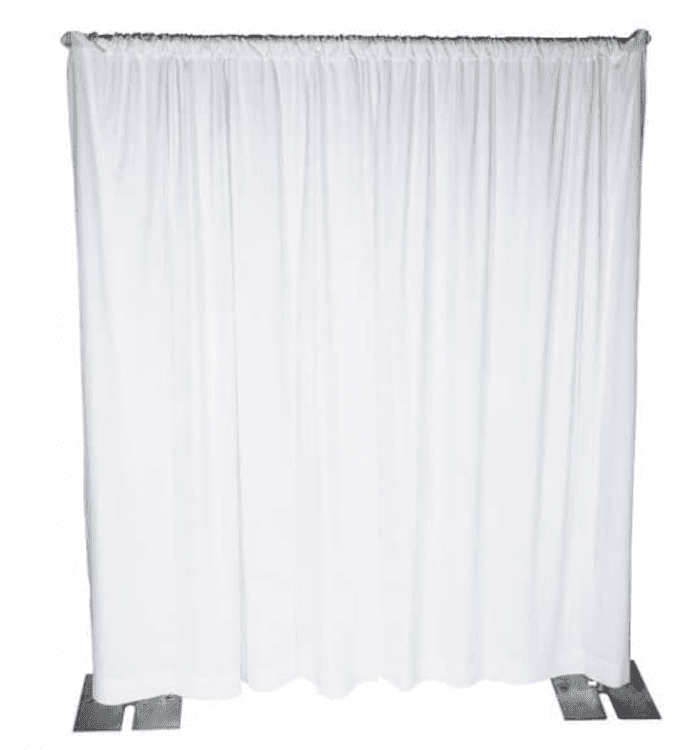 Pipe & Drape 8' High, Per Foot
