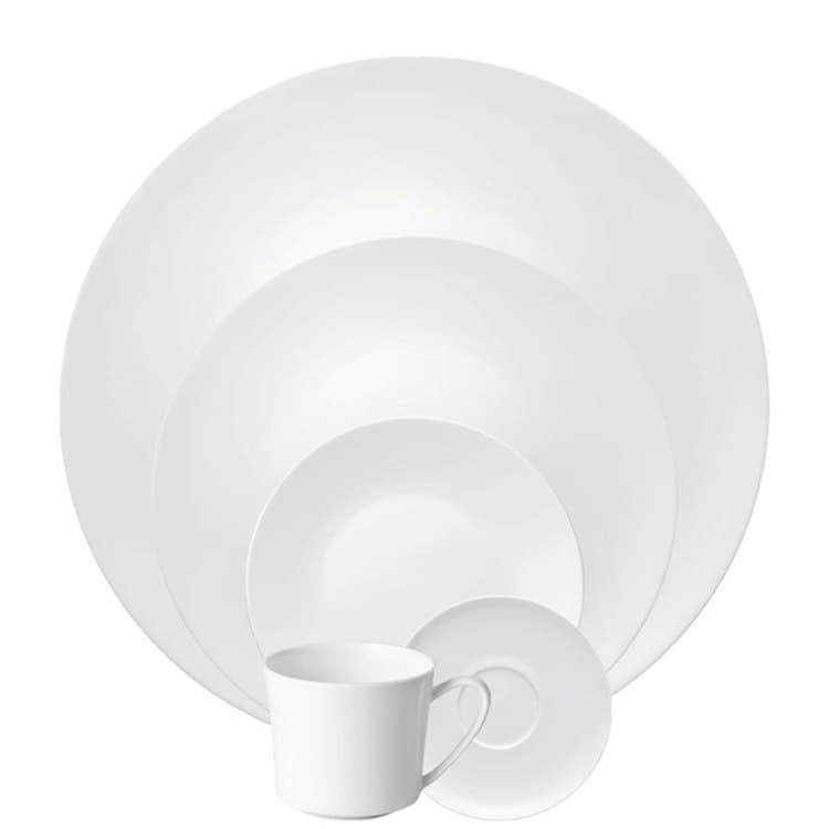 Salad/Dessert Plate White Coupe