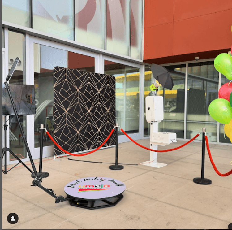 Custom Booth 360 Branding