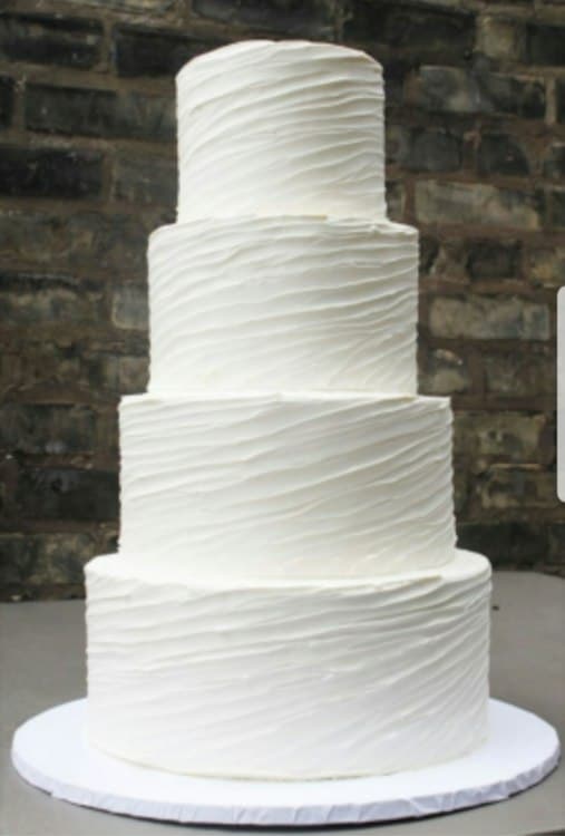 4 tiers Faux/Fake Wedding Cake for Rent