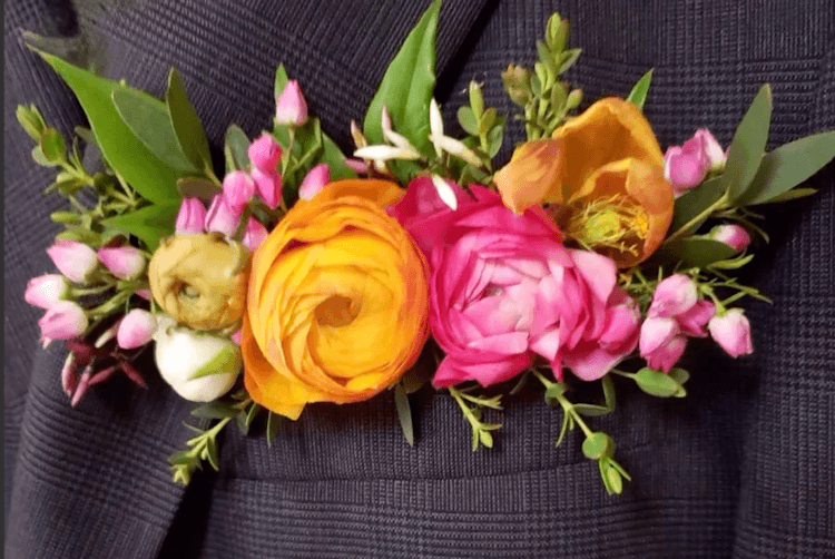 Vibrant Boutonnières