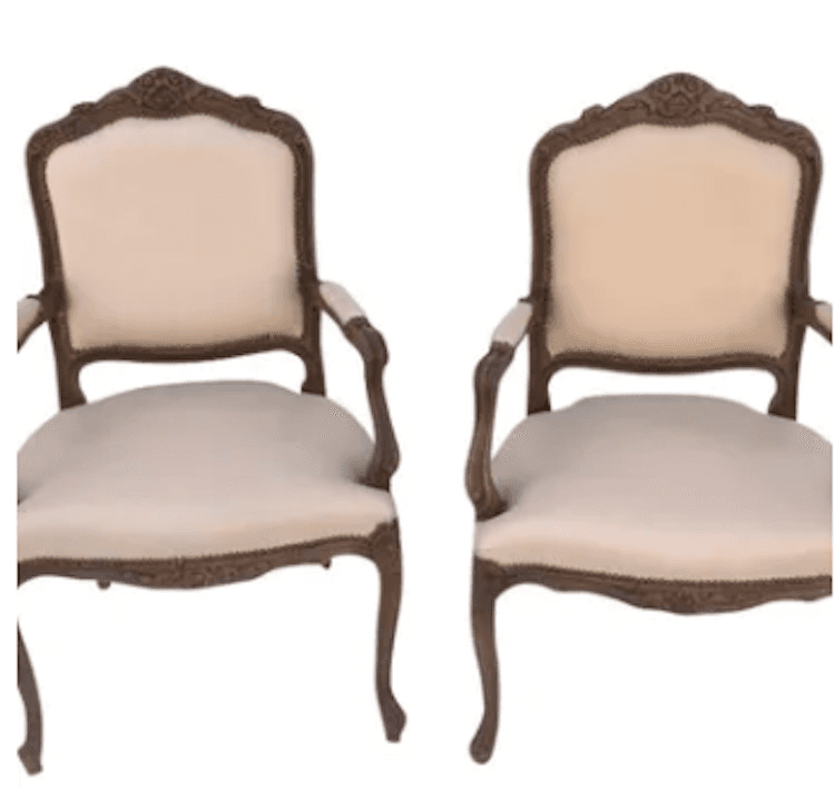 Giselle & gabriela antique chairs