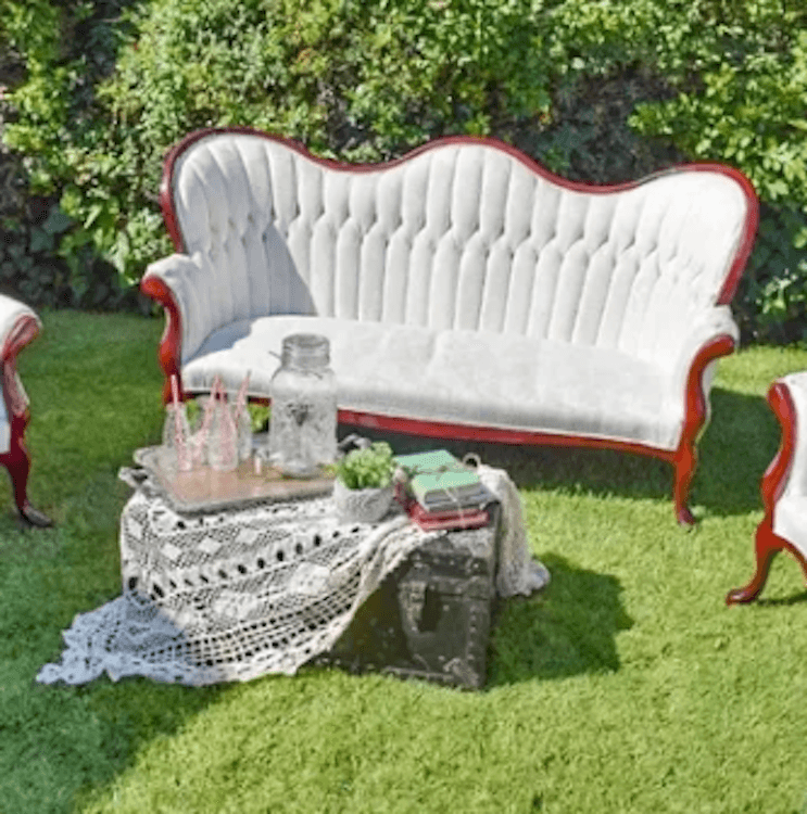 Layla antique couch