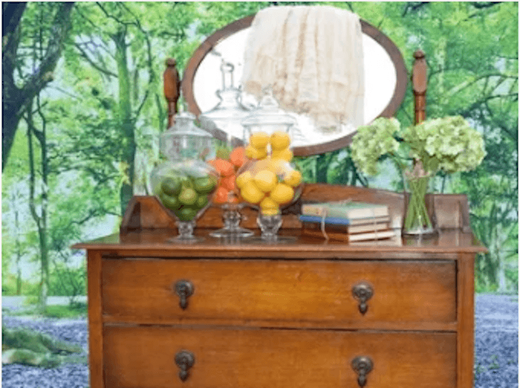 Olivia dresser with mirror