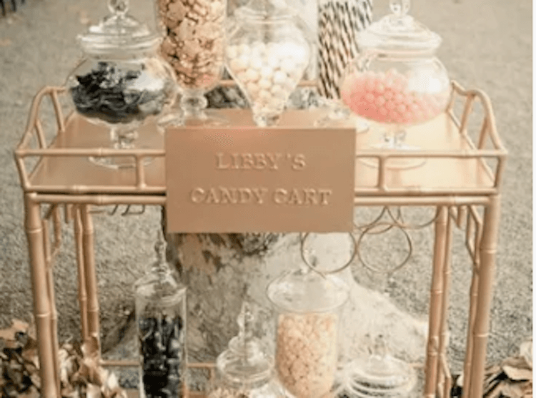 Bambi bar cart