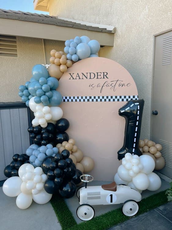 Single Arch Balloon Backdrop