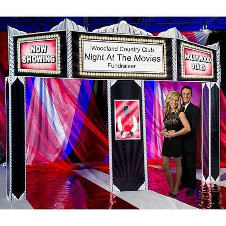 Photo Booth Hollywood Premiere Backdrop