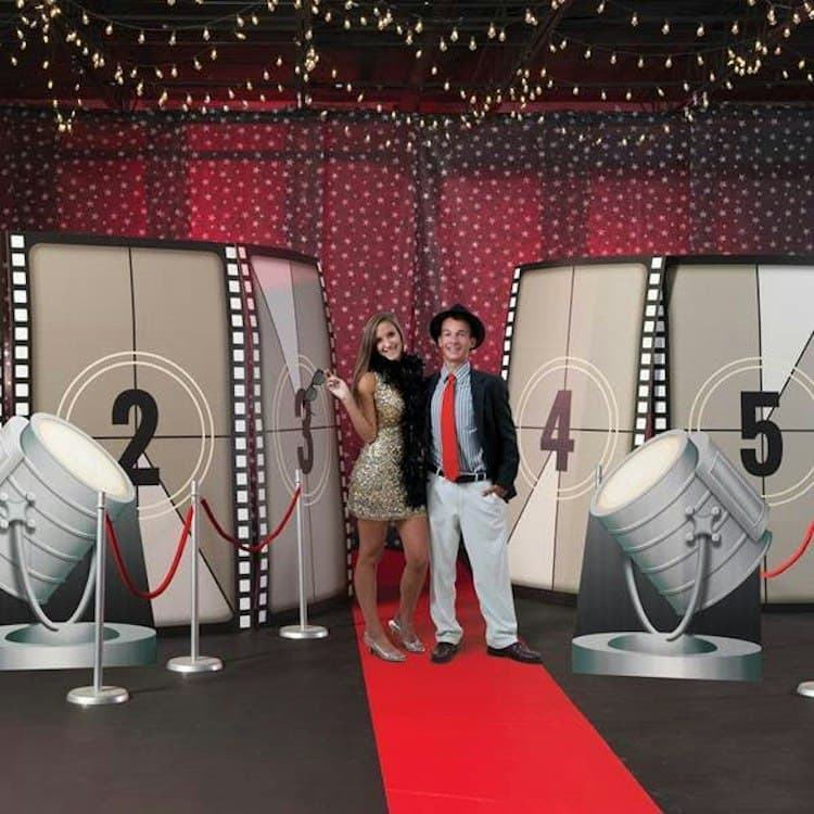 Photo Booth Film Props with Spotlight Props