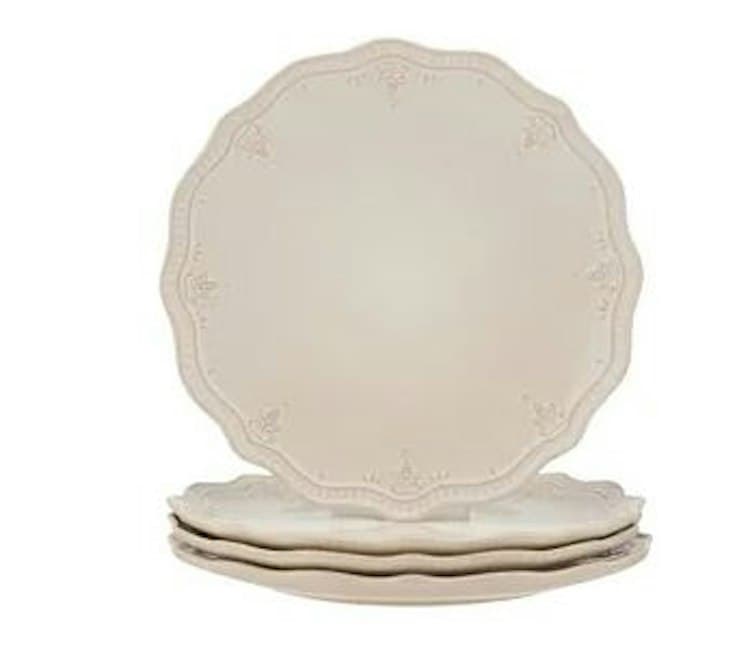 Salad Plate Lace Vintage