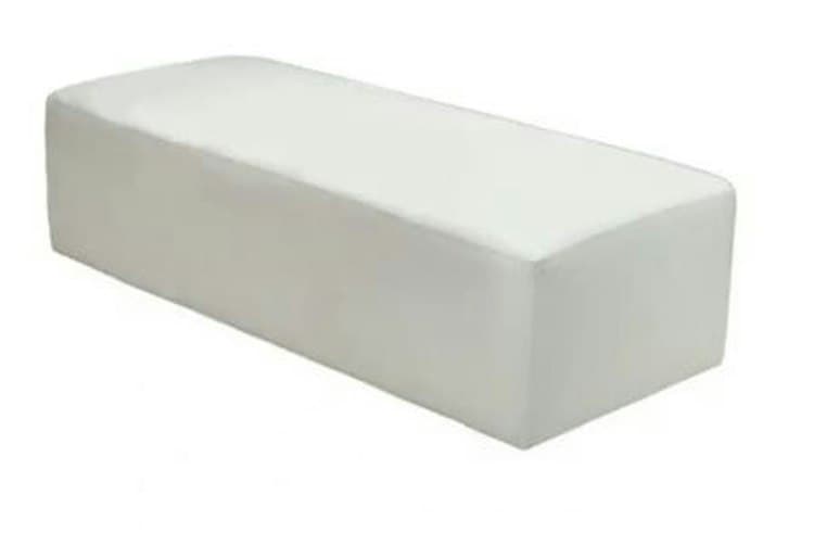 6ft White Bench Plain